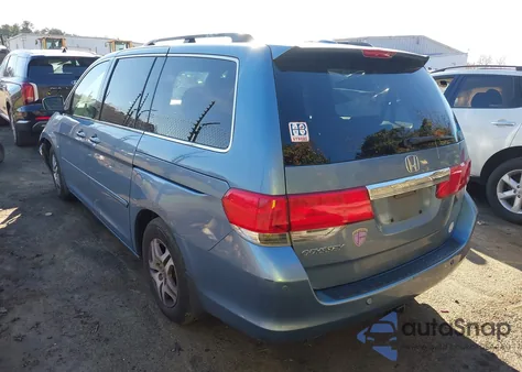 2008 Honda Odyssey Touring from USA, damaged, VIN 5FNRL38928B094043